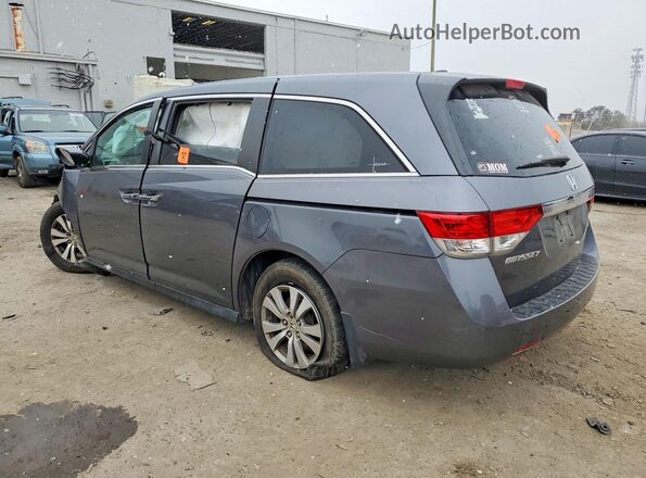 5FNRL5H39HB023137 2017 HONDA ODYSSEY Gray Задня ліва чверть