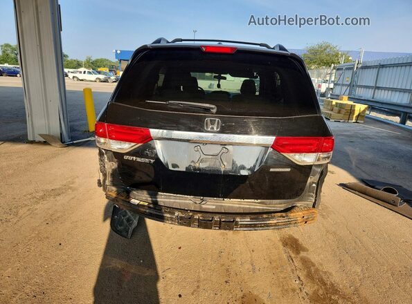 5FNRL5H3XGB155502 2016 HONDA ODYSSEY Black Vista trasera