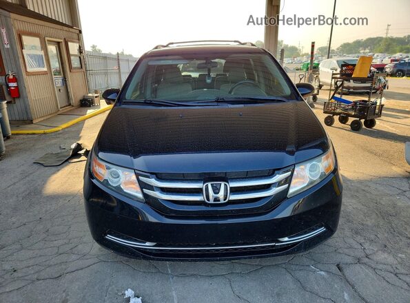 5FNRL5H3XGB155502 2016 HONDA ODYSSEY Black Vista frontal