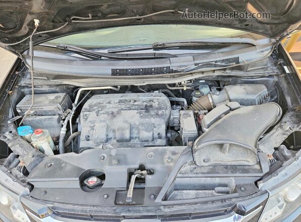 5FNRL5H3XGB155502 2016 HONDA ODYSSEY Black Vista del compartimento del motor