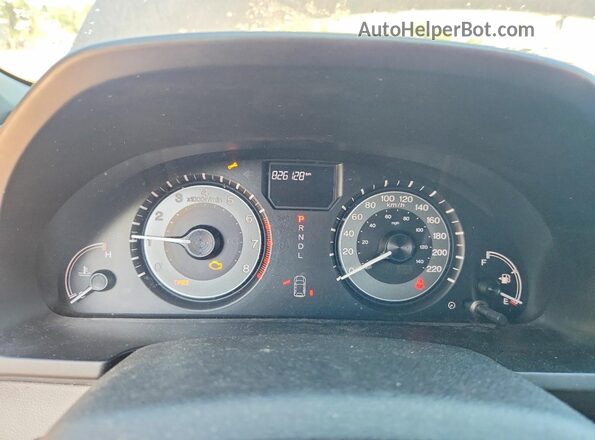5FNRL5H3XGB512760 2016 HONDA ODYSSEY Gray Սարքավորումների վահանակի տեսք