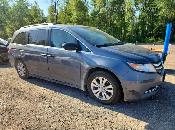 5FNRL5H3XGB512760 2016 HONDA ODYSSEY Gray Առջևի աջ