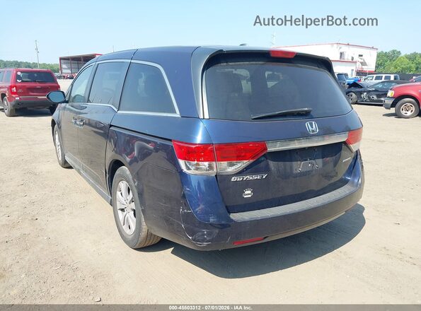 5FNRL5H3XHB016438 2017 HONDA ODYSSEY Blue უკანა მარცხენა