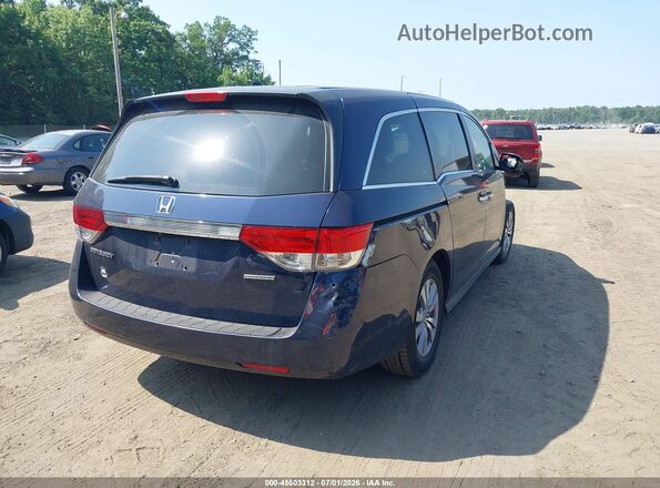 5FNRL5H3XHB016438 2017 HONDA ODYSSEY Blue უკანა მარჯვენა