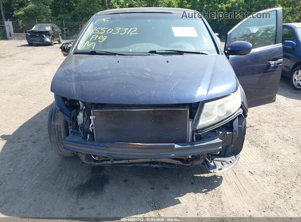 5FNRL5H3XHB016438 2017 HONDA ODYSSEY Blue წინა ხედი