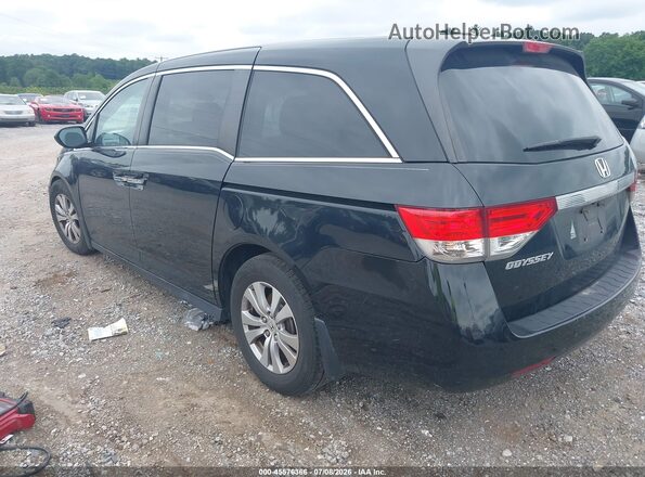 5FNRL5H41GB067186 2016 HONDA ODYSSEY Black Tył lewy