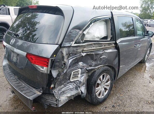 5FNRL5H41GB094825 2016 HONDA ODYSSEY Gray Widok z przodu