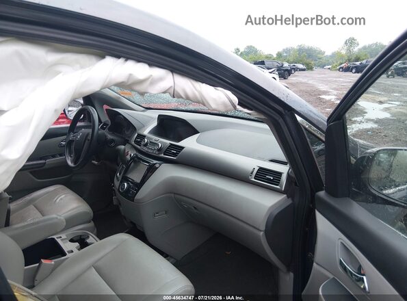 5FNRL5H41GB094825 2016 HONDA ODYSSEY Gray Widok wnętrza z przodu