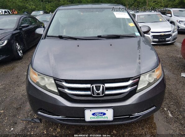 5FNRL5H41GB094825 2016 HONDA ODYSSEY Gray Widok zestawu wskaźników
