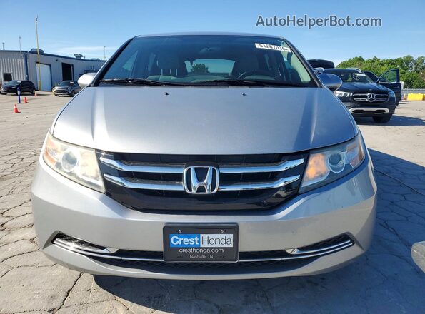 5FNRL5H41GB162735 2016 HONDA ODYSSEY Silver Front view