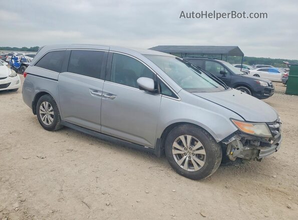 5FNRL5H42GB109686 2016 HONDA ODYSSEY Silver Delantero derecho