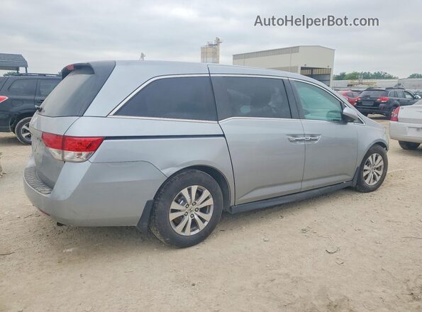 5FNRL5H42GB109686 2016 HONDA ODYSSEY Silver Trasero derecho