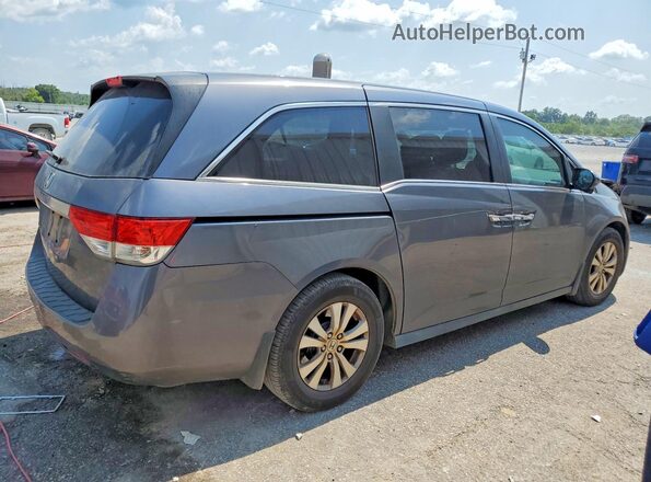 5FNRL5H45HB004366 2017 HONDA ODYSSEY Серый Задняя правая четверть