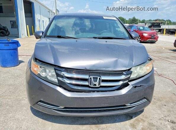 5FNRL5H45HB004366 2017 HONDA ODYSSEY Серый Вид спереди