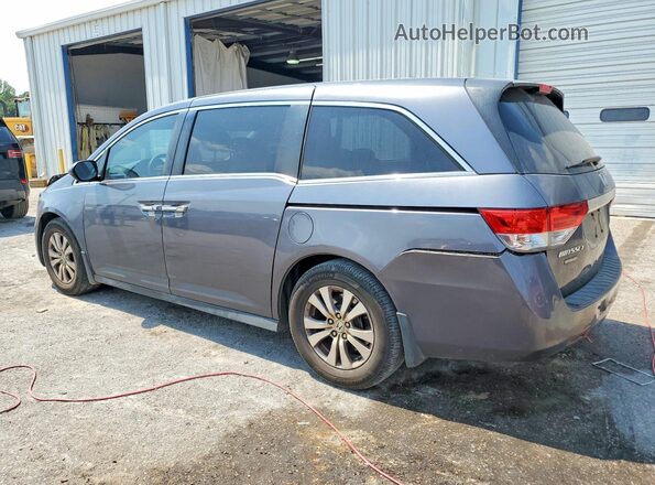 5FNRL5H45HB004366 2017 HONDA ODYSSEY Серый Задняя левая четверть