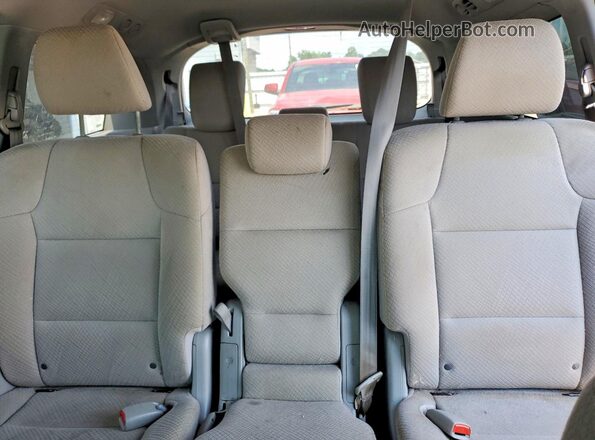 5FNRL5H45HB004366 2017 HONDA ODYSSEY Серый Вид задних сидений