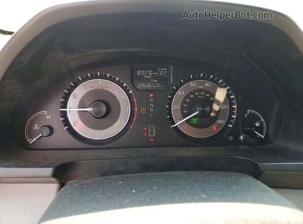 5FNRL5H45HB004366 2017 HONDA ODYSSEY Серый Вид щитка приборов