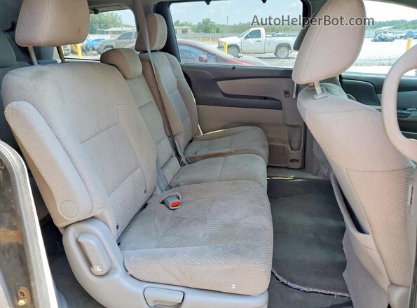 5FNRL5H45HB004366 2017 HONDA ODYSSEY Серый Вид задней части салона