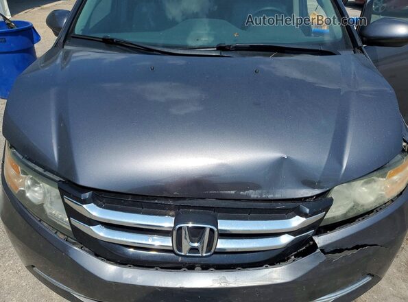 5FNRL5H45HB004366 2017 HONDA ODYSSEY Серый Вид подкапотного пространства