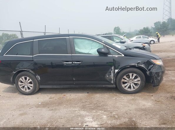 5FNRL5H46GB099339 2016 HONDA ODYSSEY Серый Вид задней части салона