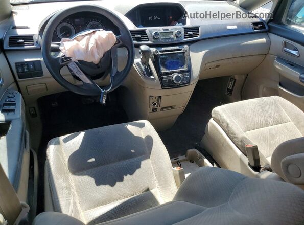 5FNRL5H48HB006564 2017 HONDA ODYSSEY White წინა პანელის ხედი