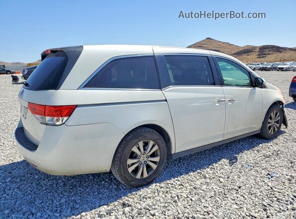 5FNRL5H48HB006564 2017 HONDA ODYSSEY White უკანა მარჯვენა