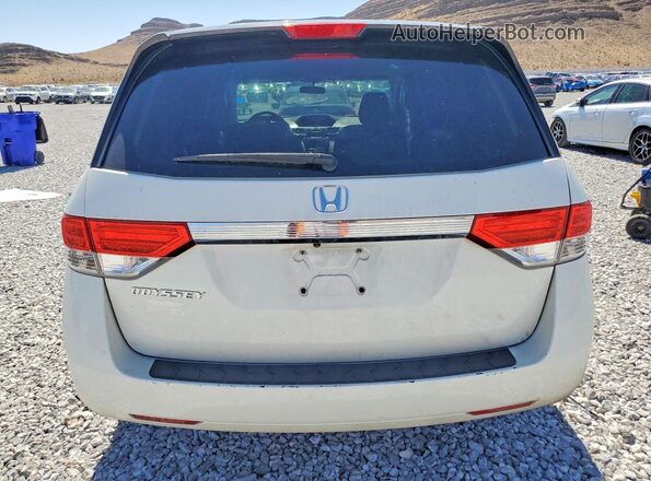5FNRL5H48HB006564 2017 HONDA ODYSSEY White უკანა ხედი