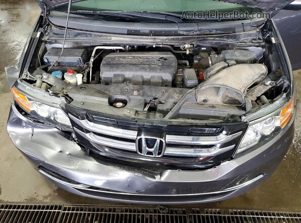 5FNRL5H49GB097102 2016 HONDA ODYSSEY Серый Вид подкапотного пространства