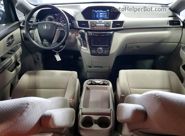 5FNRL5H49GB097102 2016 HONDA ODYSSEY Серый Вид панели приборов