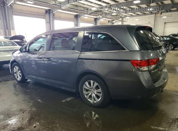 5FNRL5H49GB097102 2016 HONDA ODYSSEY Серый Задняя левая четверть