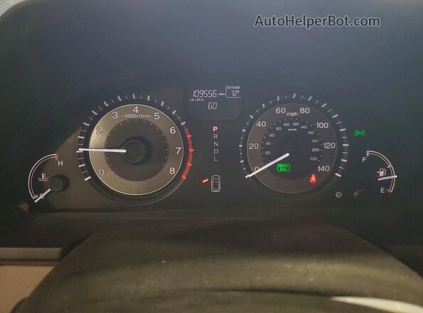 5FNRL5H49GB097102 2016 HONDA ODYSSEY Серый Вид щитка приборов
