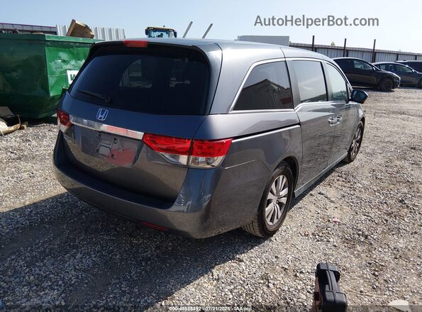 5FNRL5H49HB017105 2017 HONDA ODYSSEY Gray Rear right