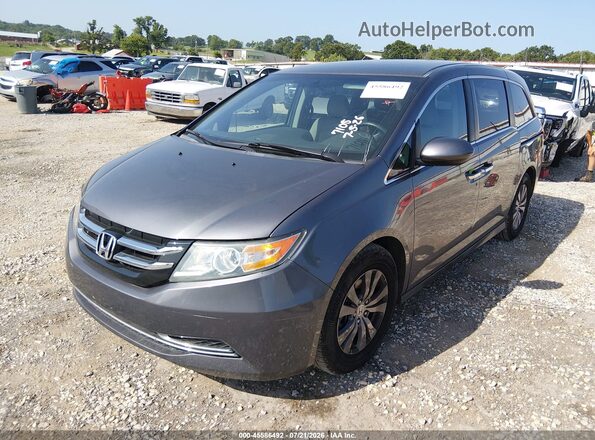 5FNRL5H49HB017105 2017 HONDA ODYSSEY Gray Front view