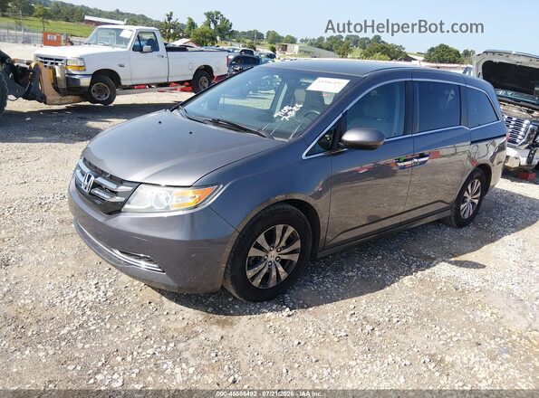 5FNRL5H49HB017105 2017 HONDA ODYSSEY Gray Front left