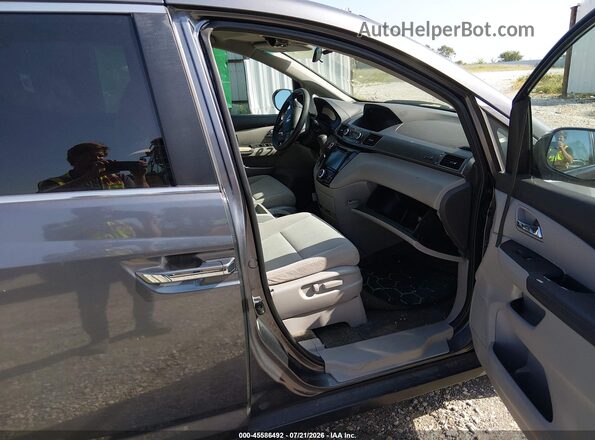 5FNRL5H49HB017105 2017 HONDA ODYSSEY Gray Front interior view