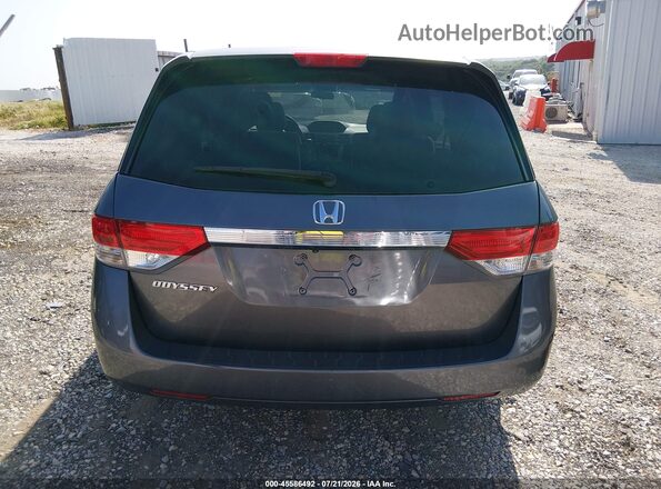 5FNRL5H49HB017105 2017 HONDA ODYSSEY Gray 