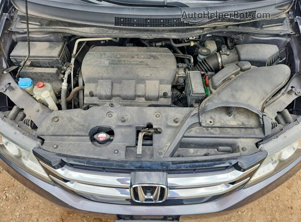 5FNRL5H4XGB100945 2016 HONDA ODYSSEY Gray Вид задньої частини салону