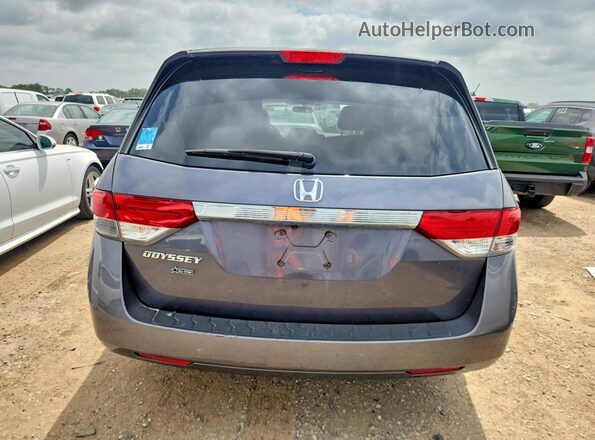 5FNRL5H4XGB100945 2016 HONDA ODYSSEY Gray Вид ззаду