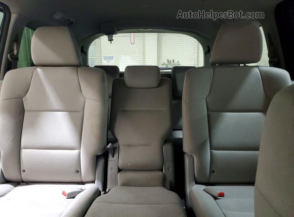 5FNRL5H4XHB006064 2017 HONDA ODYSSEY Silver Հետևի նստատեղերի տեսք