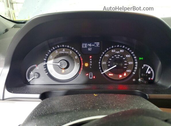 5FNRL5H4XHB006064 2017 HONDA ODYSSEY Silver Սարքավորումների վահանակի տեսք