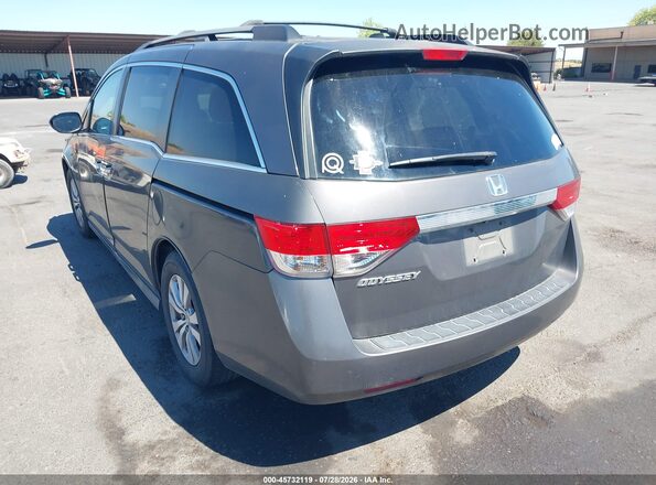 5FNRL5H60GB068928 2016 HONDA ODYSSEY Gray Задня ліва чверть