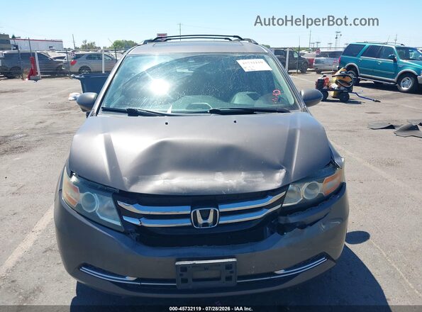 5FNRL5H60GB068928 2016 HONDA ODYSSEY Gray Вид щитка приладів