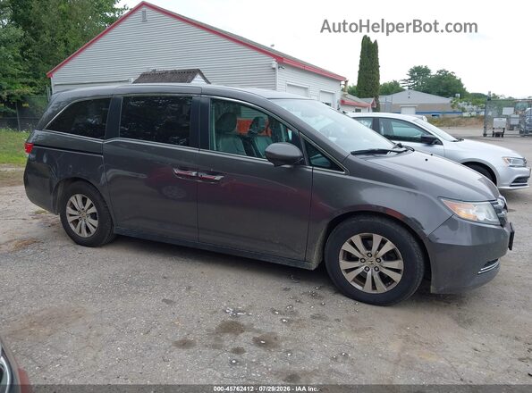 5FNRL5H60GB073966 2016 HONDA ODYSSEY Серый Вид задней части салона