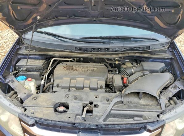 5FNRL5H60HB012604 2017 HONDA ODYSSEY Blue Engine compartment view