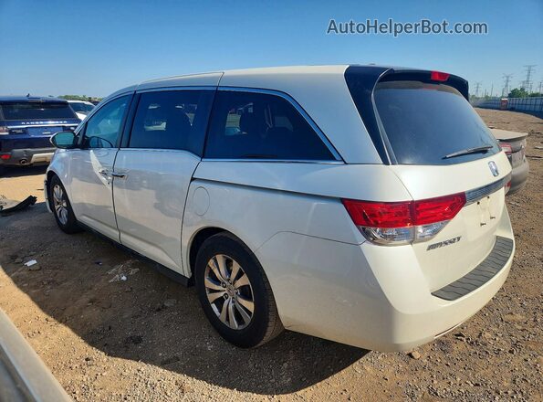 5FNRL5H61GB074964 2016 HONDA ODYSSEY Белый Задняя левая четверть