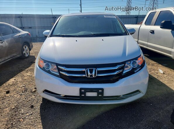 5FNRL5H61GB074964 2016 HONDA ODYSSEY Белый Вид спереди