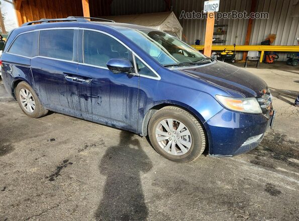 5FNRL5H61GB169010 2016 HONDA ODYSSEY Blue Przód prawy