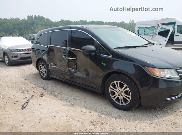 5FNRL5H61HB006911 2017 HONDA ODYSSEY Black Vista frontal