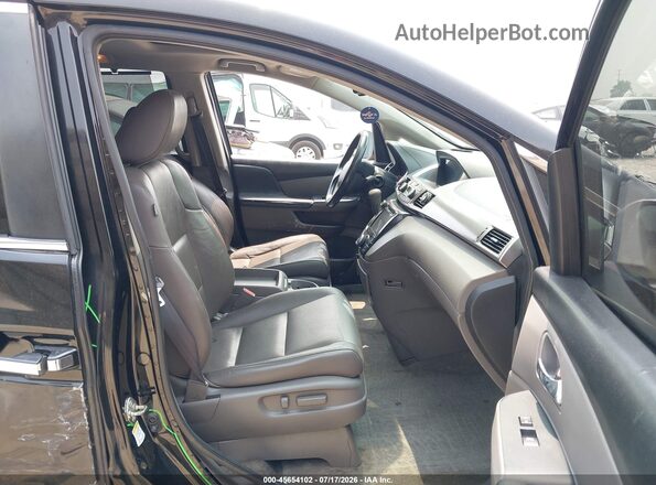 5FNRL5H61HB006911 2017 HONDA ODYSSEY Black Vista interior delantera
