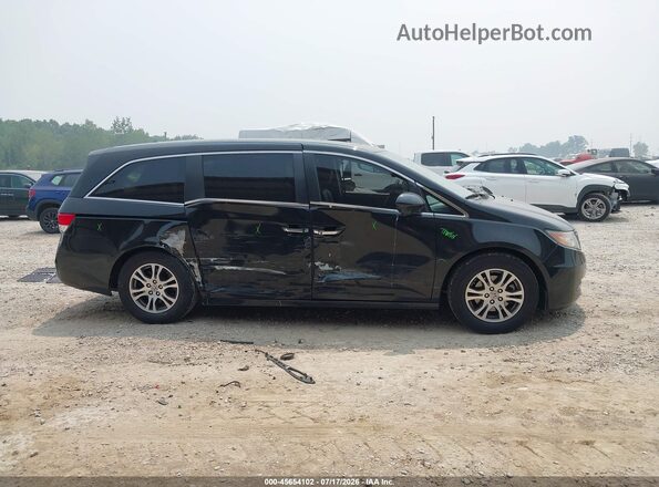 5FNRL5H61HB006911 2017 HONDA ODYSSEY Black Vista interior de 360 grados